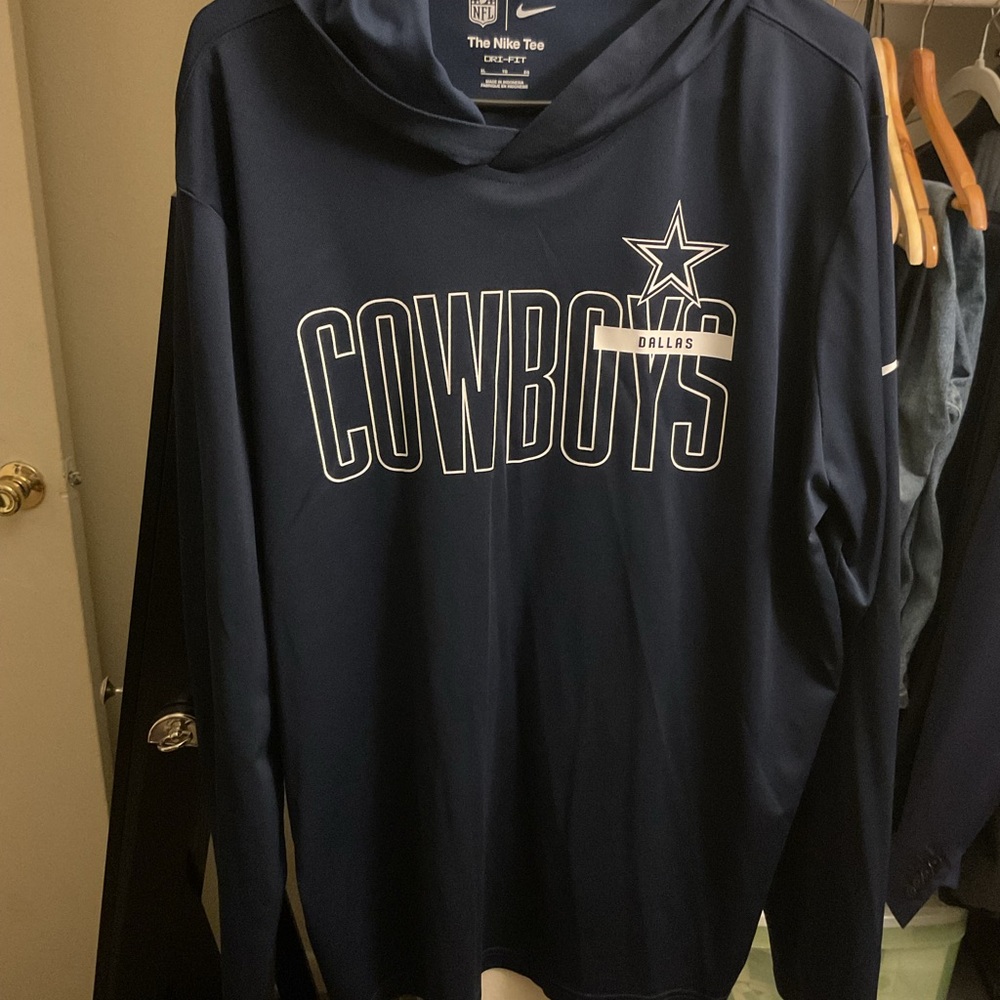 Dallas cowboys Nike sweatshirt with hoodie